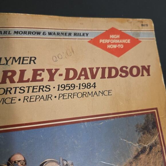 CLYMER HARLEY DAVIDSON Repair Manual Sportster 1959-1984 Free Shipping - Picture 2 of 7